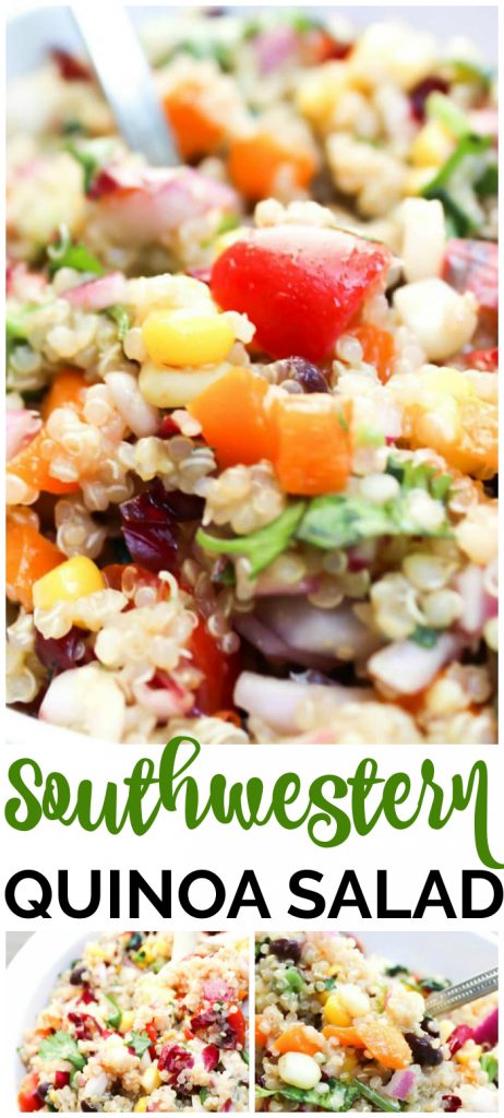 Southwestern Quinoa Salad pinterest image