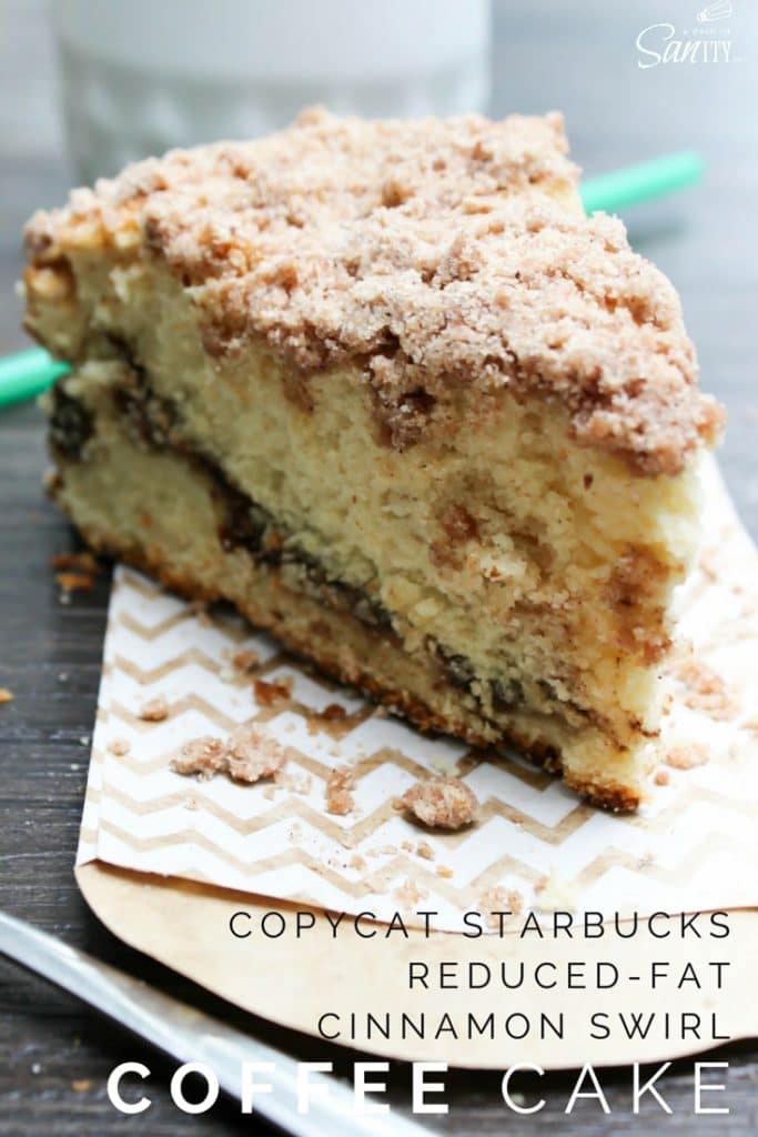 Copycat Starbucks Reduced-FatCinnamon Swirl Coffee Cake