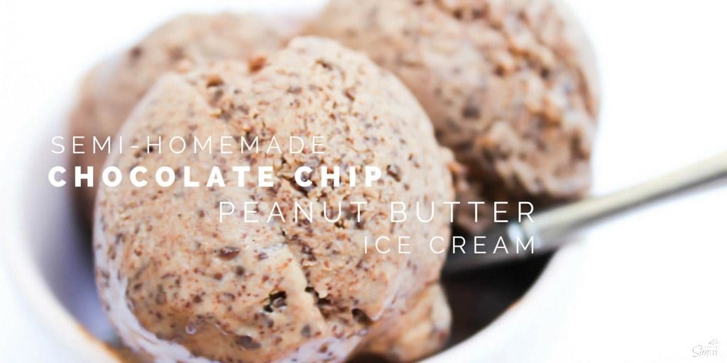 Chocolate Chip Peanut Butter Homemade Ice Cream Twitter