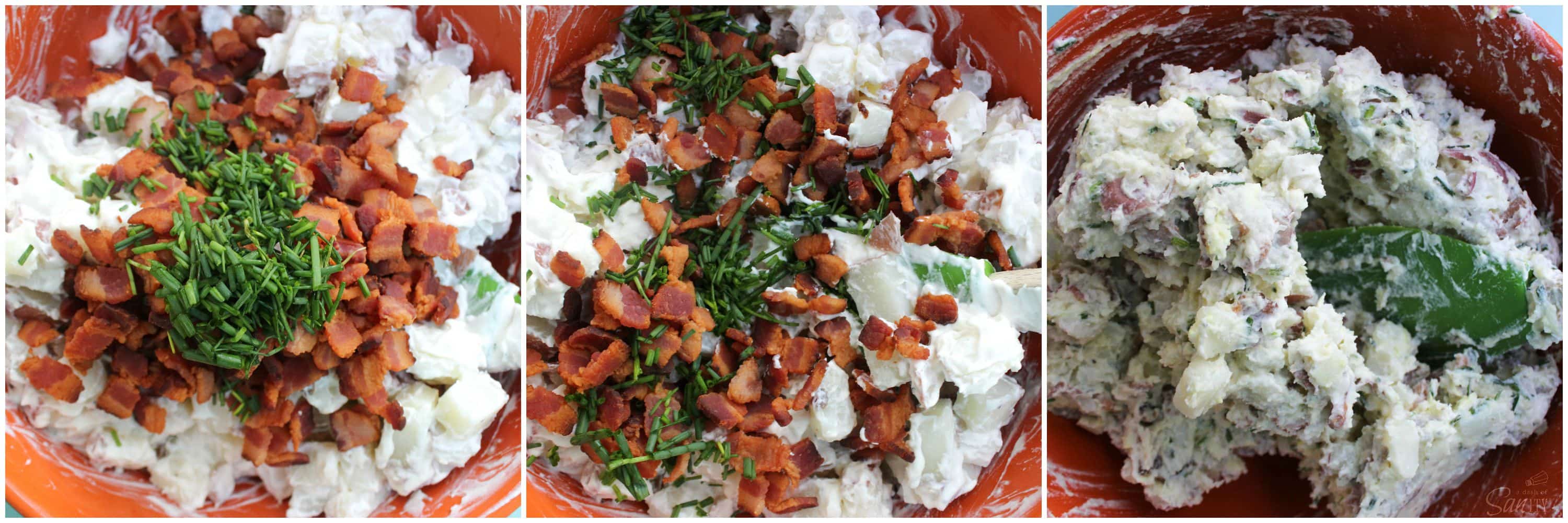 This French Onion Potato Salad combines two summer favorites into one dish. This simple recipe will easily become a picnic, campout and barbecue must have. This French Onion Potato Salad combines two summer favorites into one dish. This simple recipe will easily become a picnic, campout and barbecue must have.