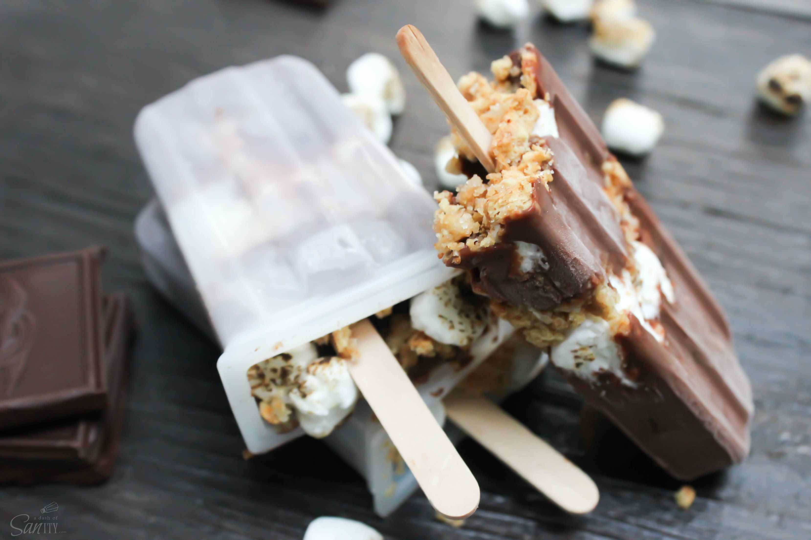 These S’mores Fudgesicles have the same chocolate, marshmallow, and buttery graham cracker layers you get from your favorite fireside treat, but better. 
