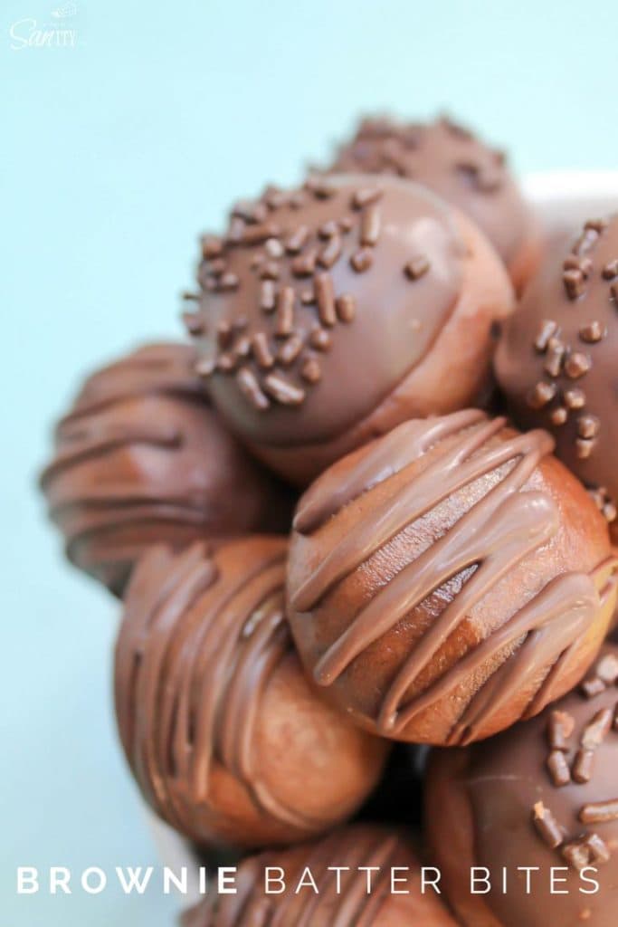 BROWNIE BATTER BITES