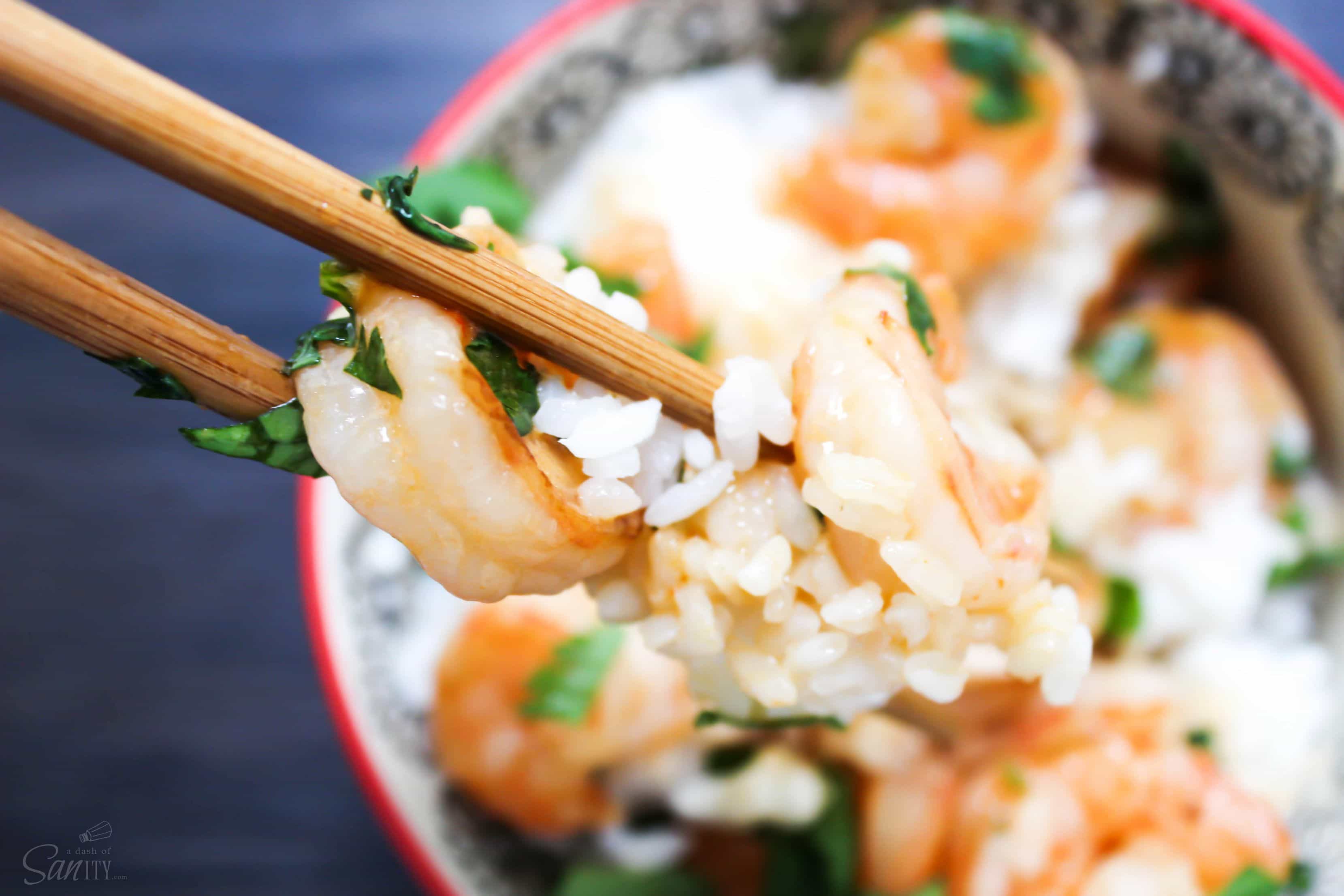 This delicious Coconut Lime Shrimp is cooked in the most amazing sauce ever. It has become my favorite “Thai” dish, I hope it will be yours too.