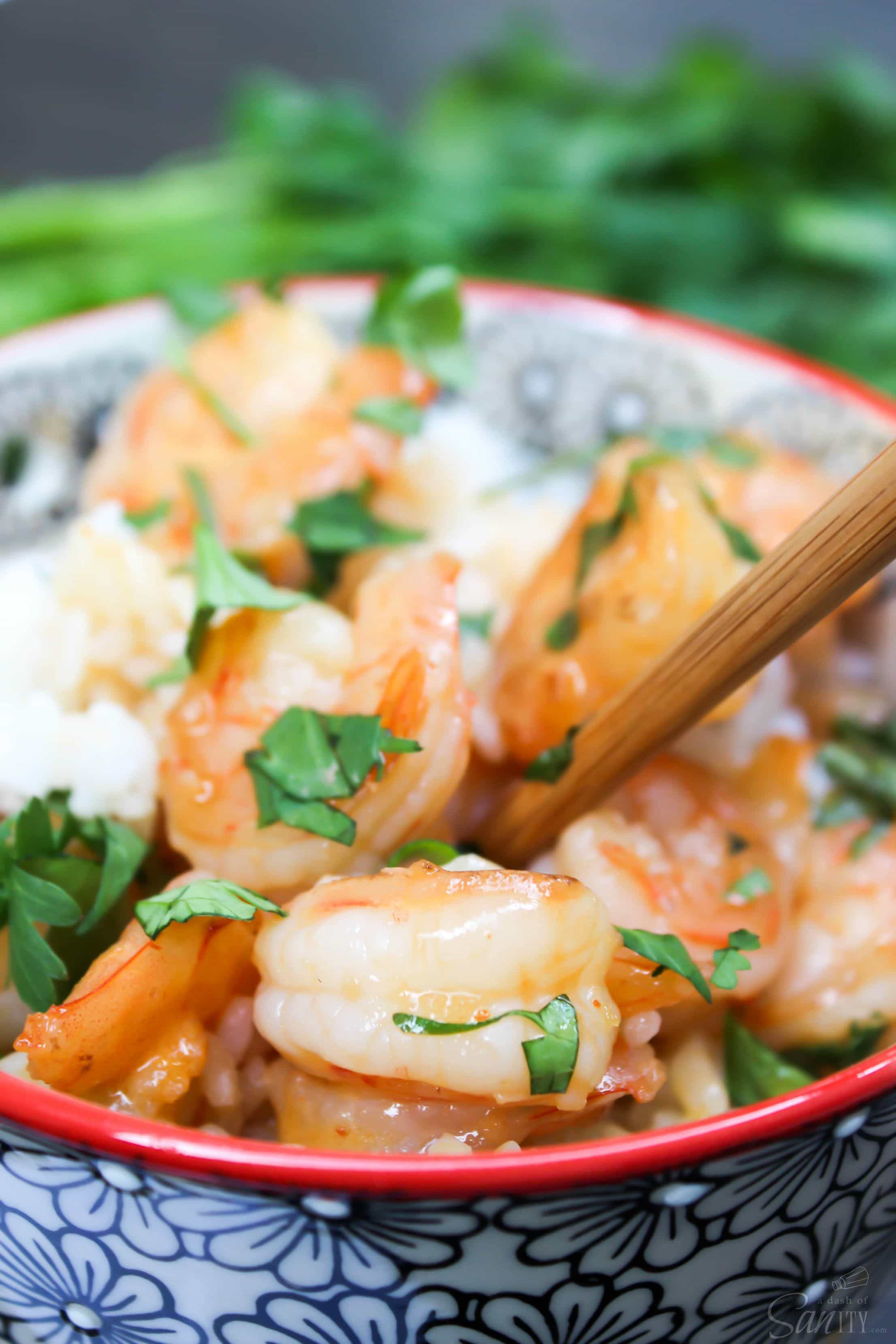 This delicious Coconut Lime Shrimp is cooked in the most amazing sauce ever. It has become my favorite “Thai” dish, I hope it will be yours too.