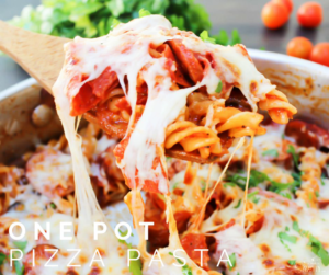 One Pot Pizza Pasta