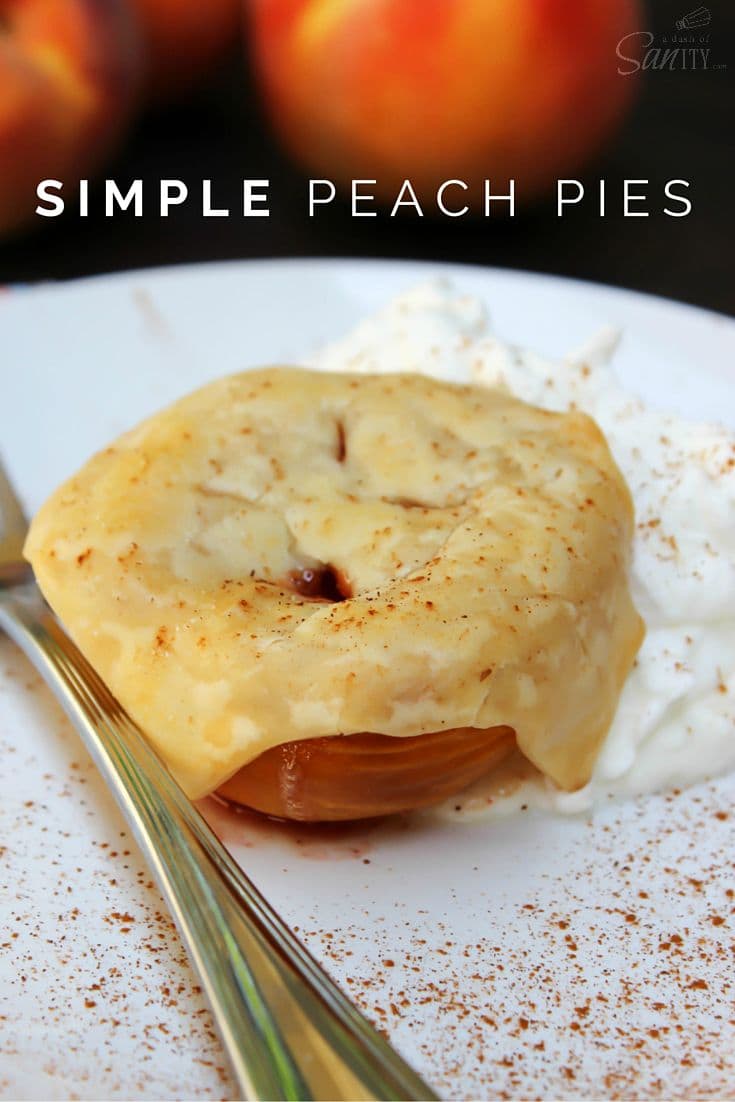 Simple Peach Pies