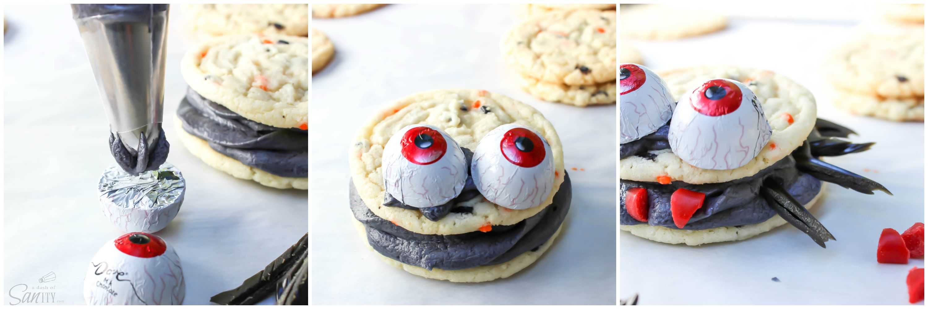 These Vampire Spider Cookies will be sure to leave your fall goblins or ghosts in a giggle of a fright. Your kids will just love these fun festive treats. These Vampire Spider Cookies will be sure to leave your fall goblins or ghosts in a giggle of a fright. Your kids will just love these fun festive treats.