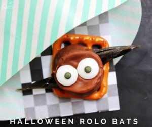 Halloween Rolo Bats