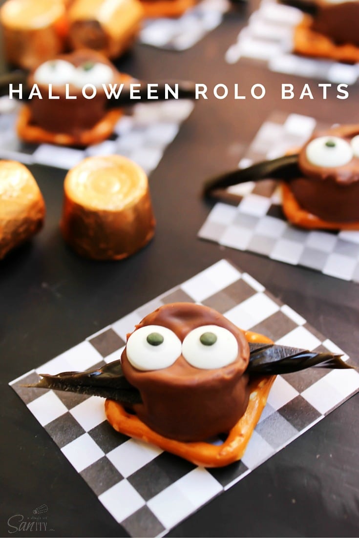 Halloween Rolo Bats