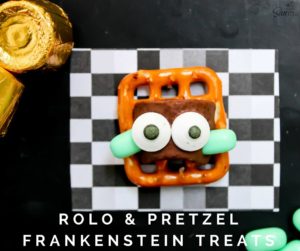 Rolo & Pretzel Frankenstein Treats