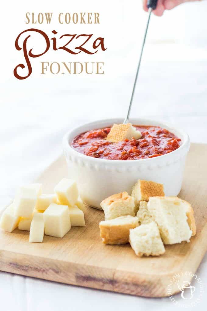 Pizza Fondue