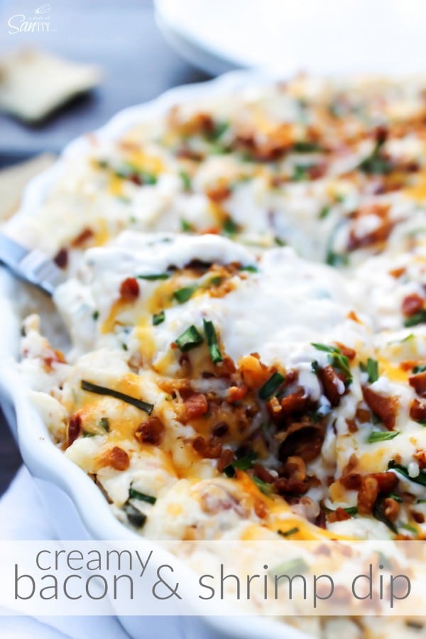 Creamy Bacon & Shrimp Dip