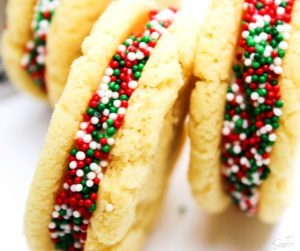 Mini Sugar Cookie Sandwiches