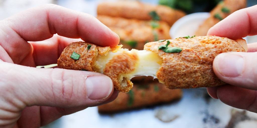 These easy to make Chipotle Mozzarella Sticks prove that big, bold flavors can come in bite-sized packages. They make a tasty, cheesy, and spicy appetizer.