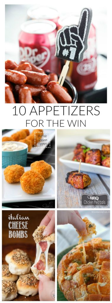 Game Day Appetizers PIN LONG