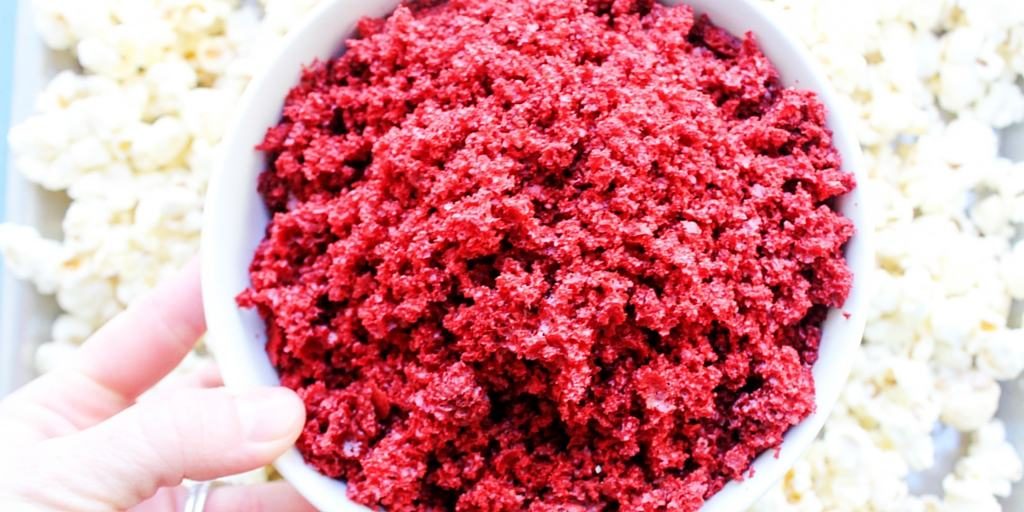 crushed red velvet cake