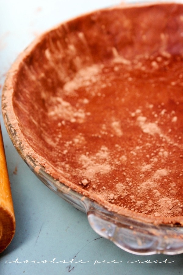 Chocolate Pie Crust is a classic and traditional pie crust made with unsweetened cocoa powder & chilled hot chocolate. Your favorite pies just got better.