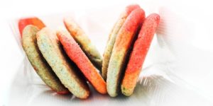 Rainbow Snickerdoodle Cookies