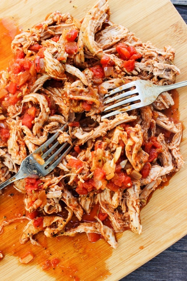 Sweet Italian Pulled Pork is an easy and delicious slow cooker recipe made with sweet Italian flavors, making this a meal the entire family will love.