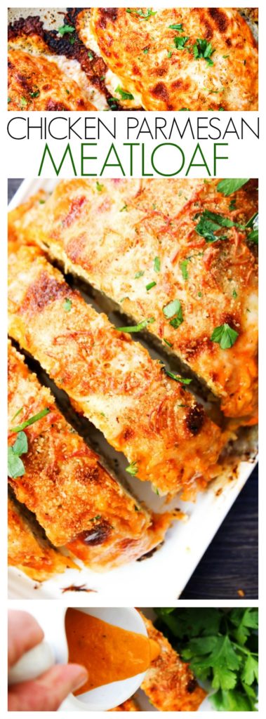 Chicken Parmesan Meatloaf LONG PIN