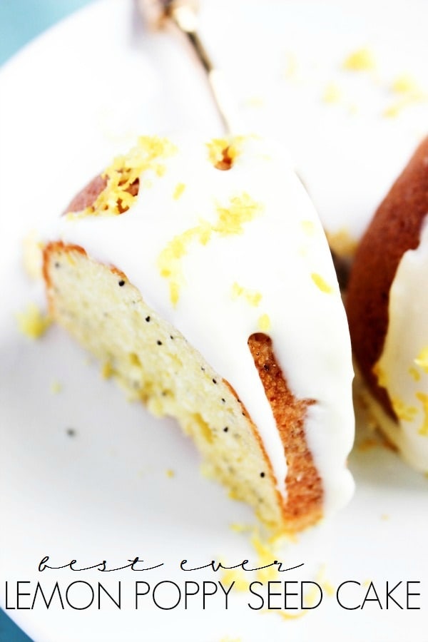 Best Ever Lemon Poppy Seed Cake