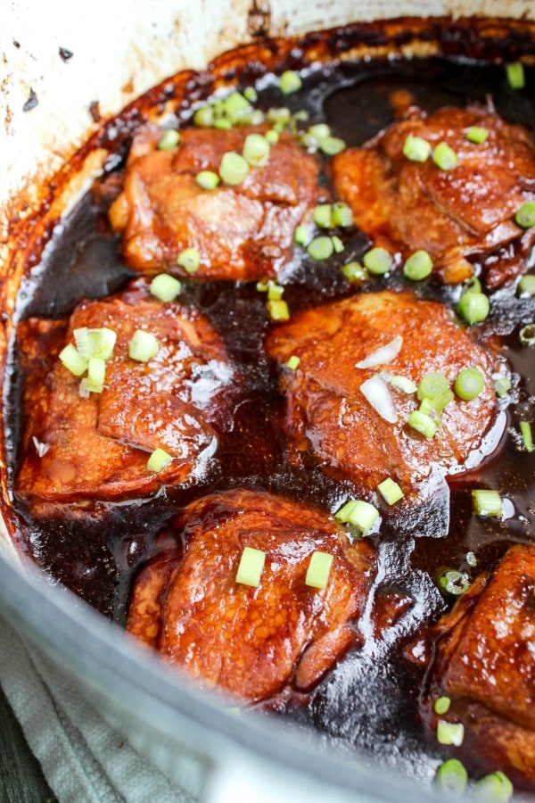 A flavorful combination of sweet and salty, this Korean Barbecue Chicken has all the classic-hints of a traditional American barbecue sauce with a punch. A flavorful combination of sweet and salty, this Korean Barbecue Chicken has all the classic-hints of a traditional American barbecue sauce with a punch.