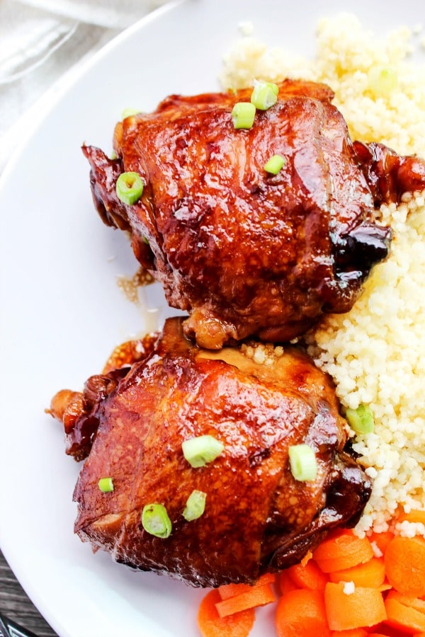 A flavorful combination of sweet and salty, this Korean Barbecue Chicken has all the classic-hints of a traditional American barbecue sauce with a punch. A flavorful combination of sweet and salty, this Korean Barbecue Chicken has all the classic-hints of a traditional American barbecue sauce with a punch.