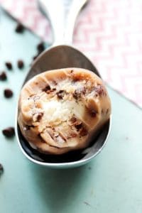 Chocolate Chip Cookie Dough Ice Cream Bites