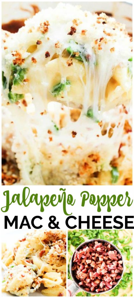 Jalapeno Popper Mac & Cheese pinterest image