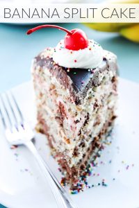 Banana Split Cake