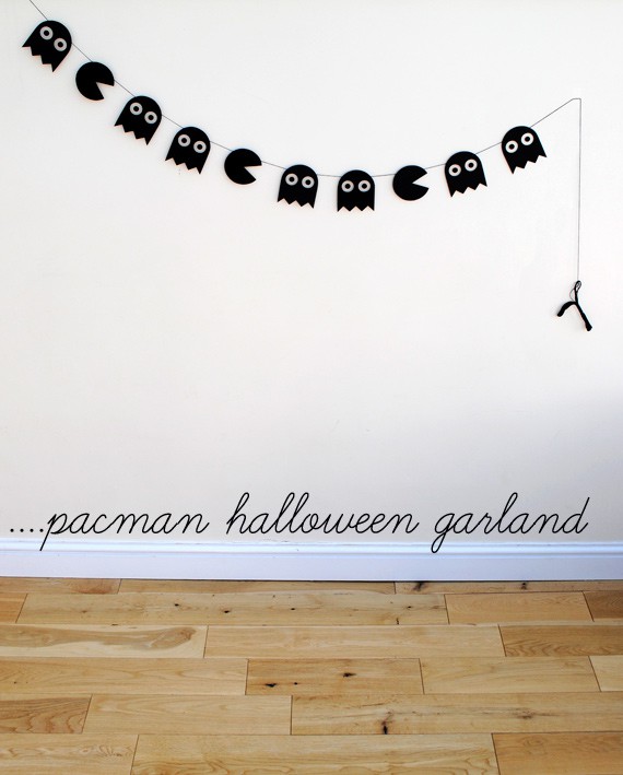 halloween-garland-pac-man