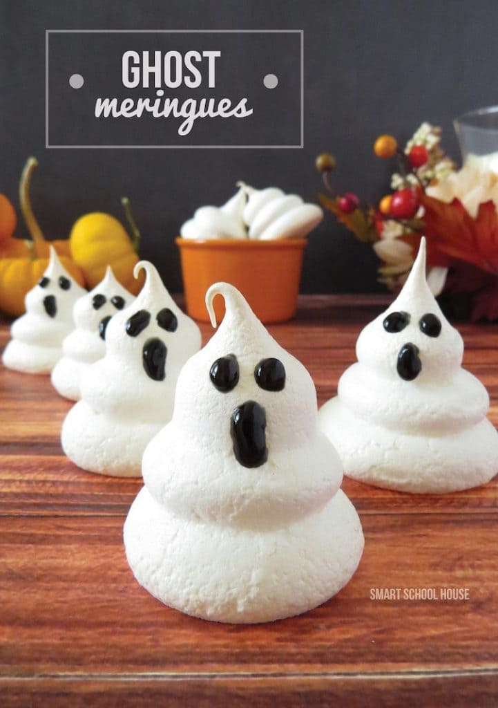 ghost meringues.
