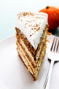 Pumpkin Spice Cheesecake Cake