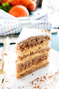 Pumpkin Spice Mousse Cake