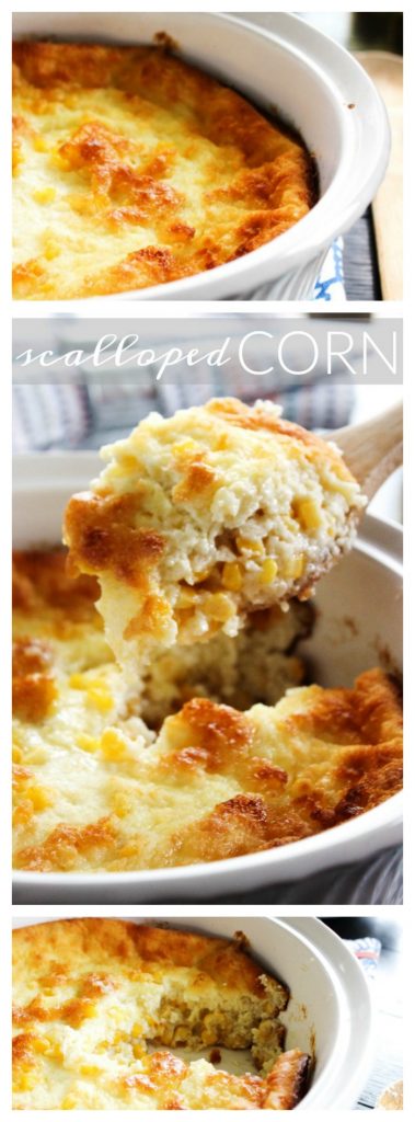Grandma Jane's Scalloped Corn is my favorite corn dish to make, and my favorite to eat. It's like eating a delicious, sweet corn souffle.
