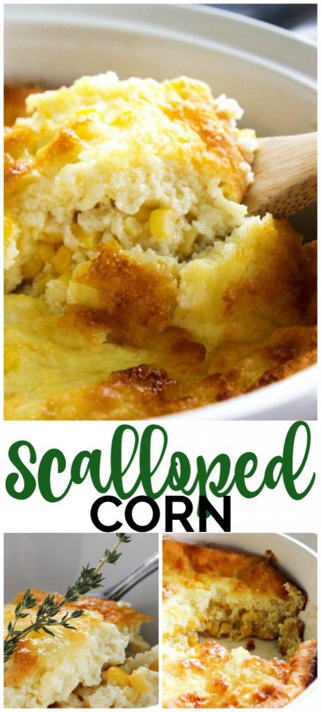 Grandma Jane's Scalloped Corn is my favorite corn dish to make, and my favorite to eat. It's like eating a delicious, sweet corn souffle.