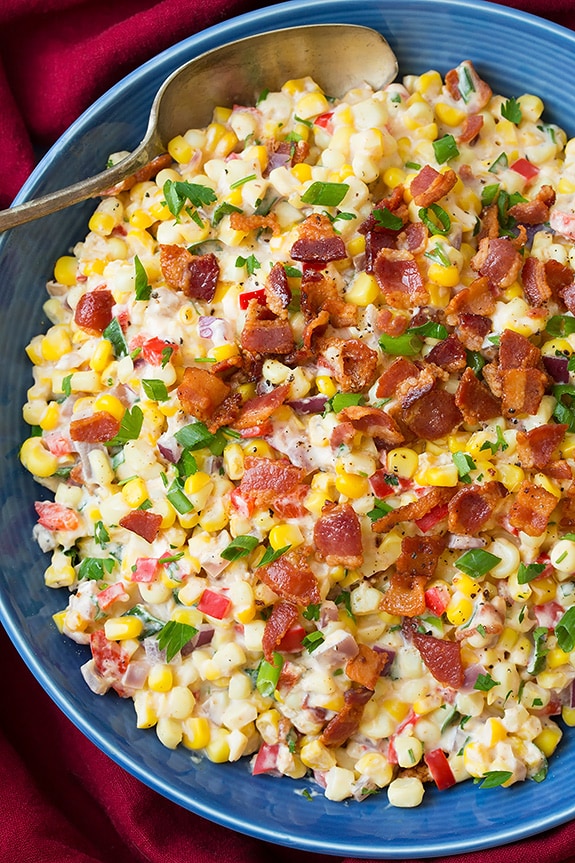 CREAMY CONFETTI CORN BACON