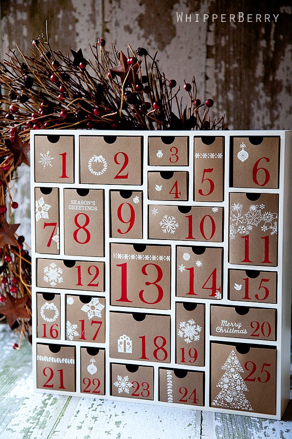 SILHOUETTE CAMEO ADVENT CALENDAR