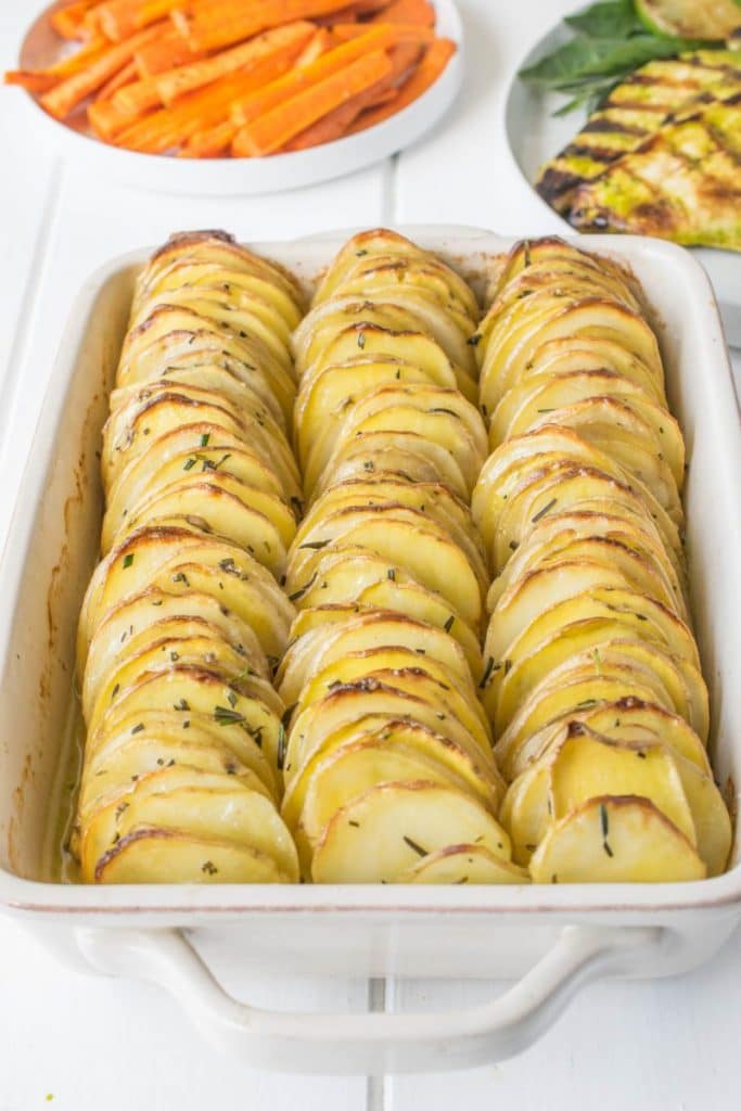 CRISPY LAYERED ROSEMARY POTATOES
