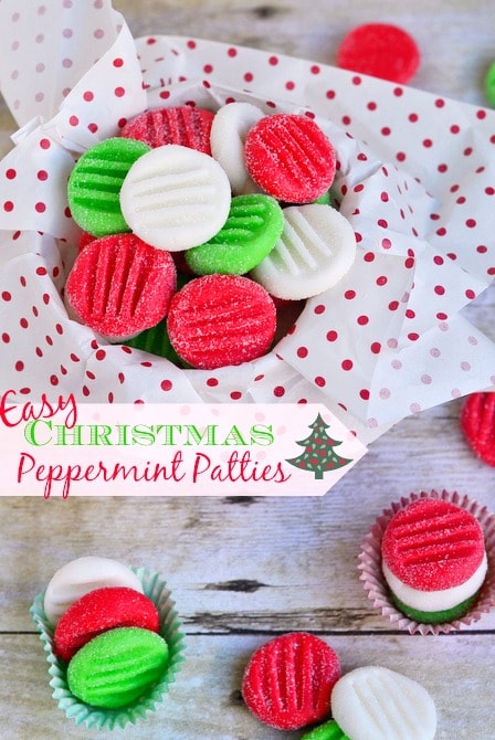 Christmas Peppermint Patties