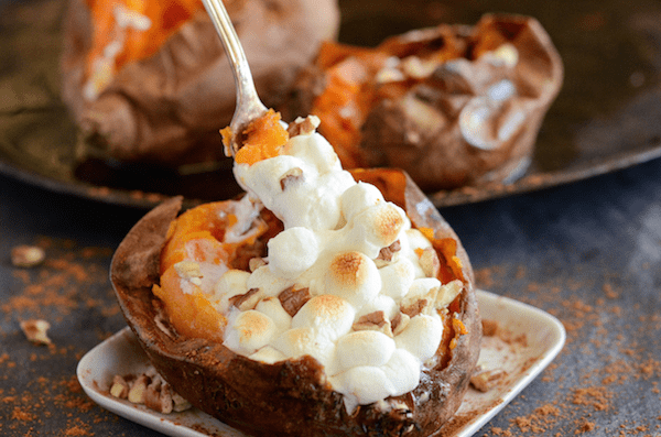 FULLY LOADED SWEET POTATOES