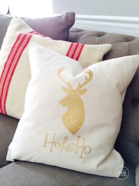 CHRISTMAS PILLOW COVER (HOW TO SEW)