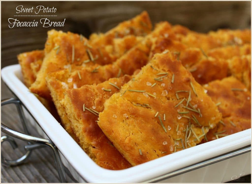 SWEET POTATO FOCACCIA BREAD