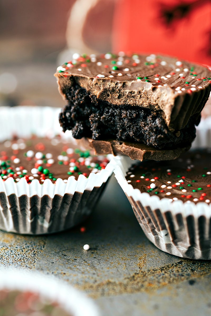 Thin Mint Oreo Cups