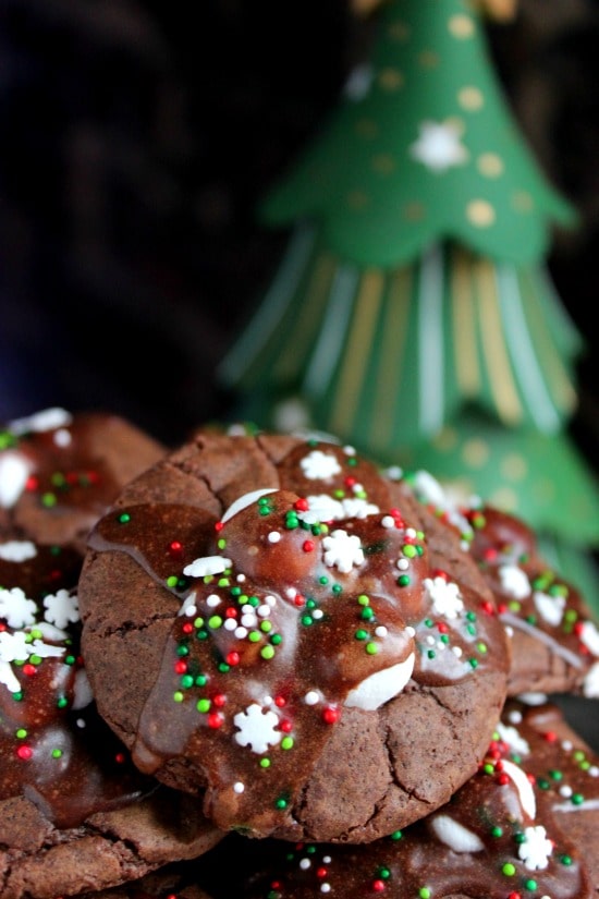 Hot Chocolate Cookies