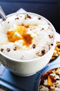 Slow Cooker Sea Salt Caramel Hot Chocolate