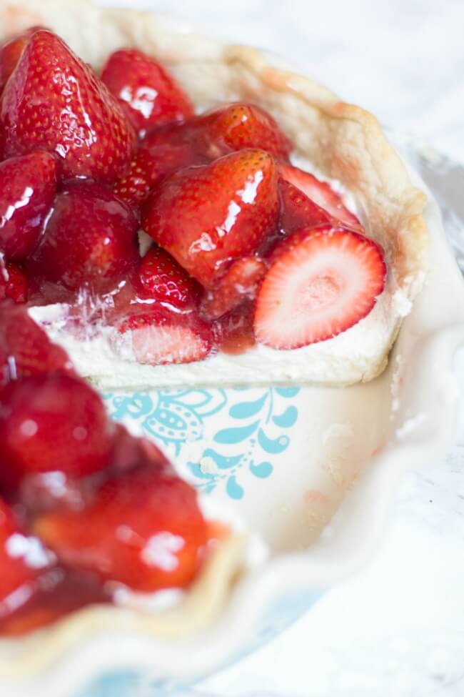 Strawberry Cheesecake Pie