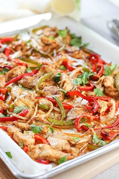 SHEET PAN FAJITAS