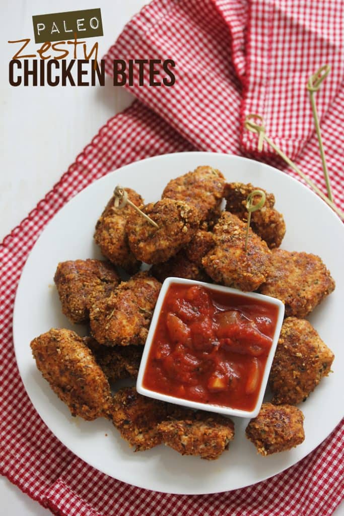 ZESTY CHICKEN BITES