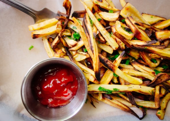 HERB PARSNIP FRIES.